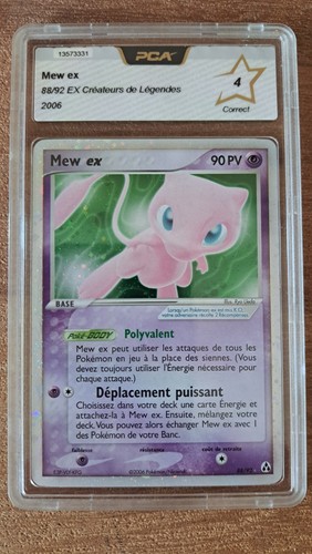 Carte pokémon mew 92 - pokémon, 88/92