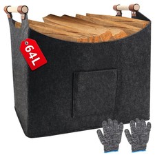 Panier à bûches de cheminée