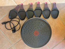 APPAREIL A RACLETTE + GRILL TEFAL RE182012 - TBE - 6 COUPELLES
