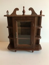 Ancienne petite vitrine murale