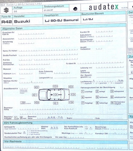 Suzuki samurai parts - lj, sj