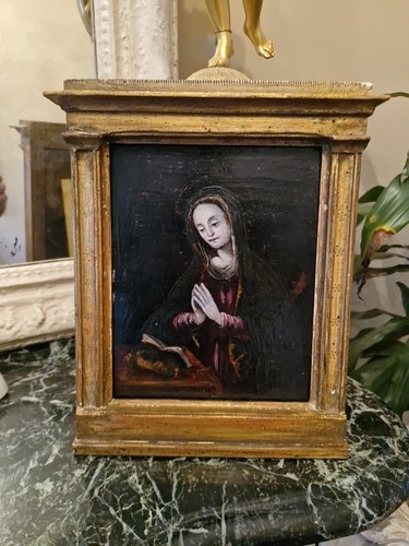 Huile sur panneau - , –
