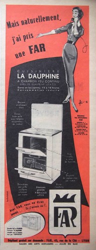 Publicité presse 1956 far - publicitÉ,