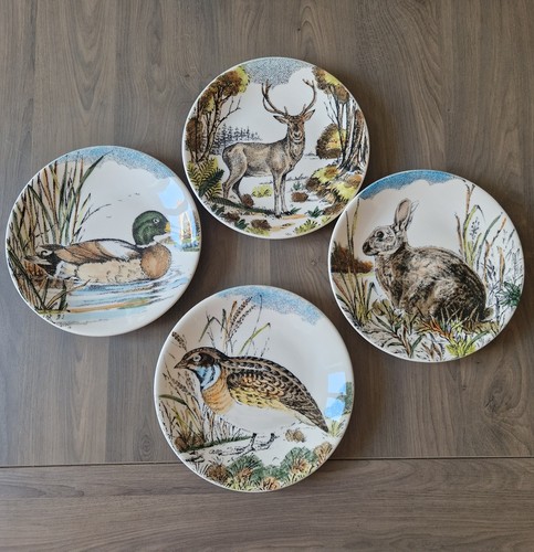 Lot assiettes gien france - lot,