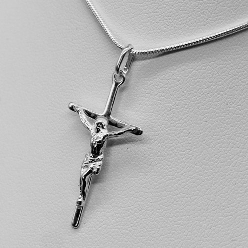 Pendentif crucifix argent 925 - pendentif,