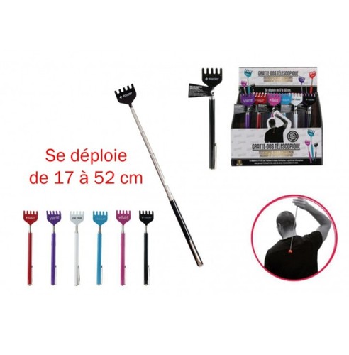 Gratte dos télescopique - gratte,