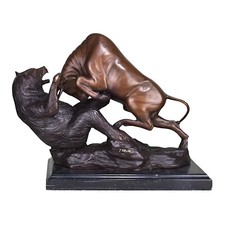 Statue en bronze véritable