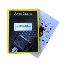 JOHN DEERE 7980 HARVESTER OPERATORS MANUAL Europa Edition +BONUS