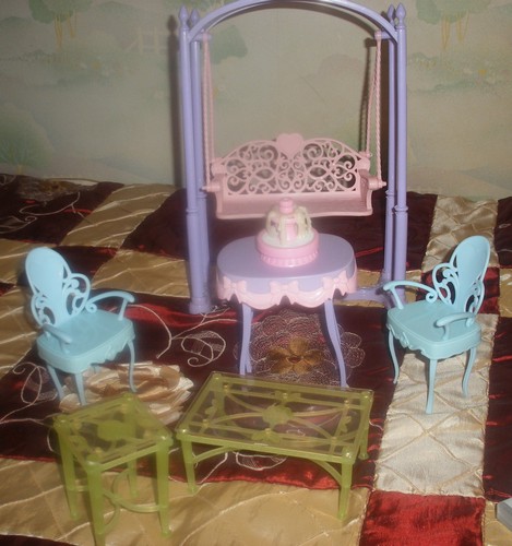 Barbie salon jardin - barbie,