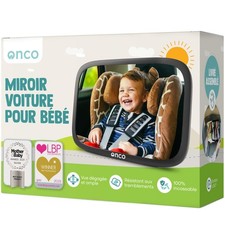 Miroir Voiture Bébé Retroviseur - 100% Incassable Miroir Bébé Voiture Double ...