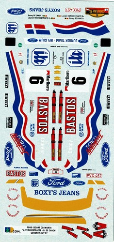 Decal ford escort - decal,