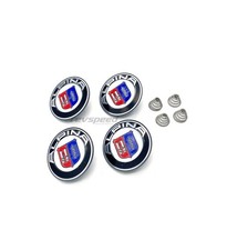 ALPINA Wheel Rim Center Spare Caps Rims Classic I II 4 pcs Genuine 63,8mm