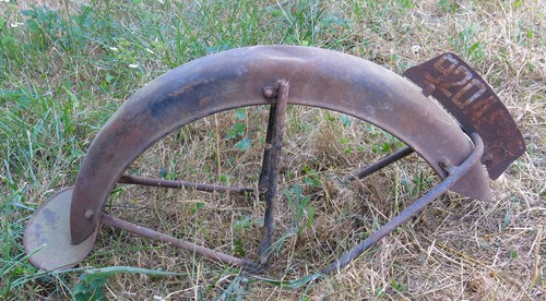 Garde boue moto ancien - garde, moto,