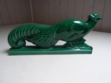 Faisan art déco, céramique