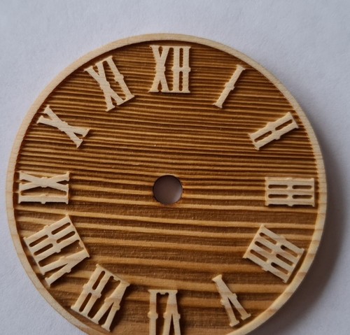Cadran antique bois - , 9cm