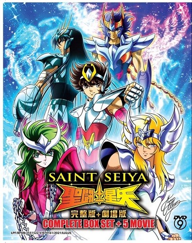 Dvd anime saint seiya - anime,