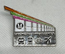 Los Angeles Metro LAX/Metro Transit Center Lapel Pin Grand Opening