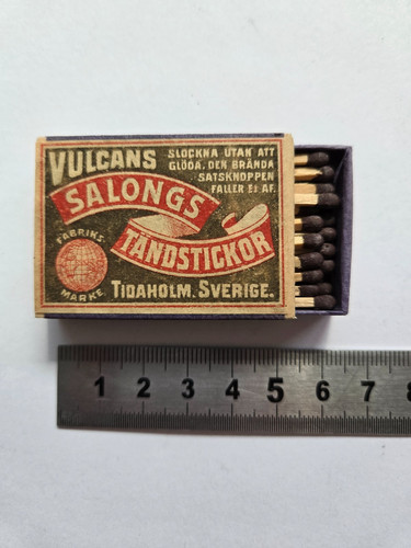 Ancienne boite allumettes - boite, d'