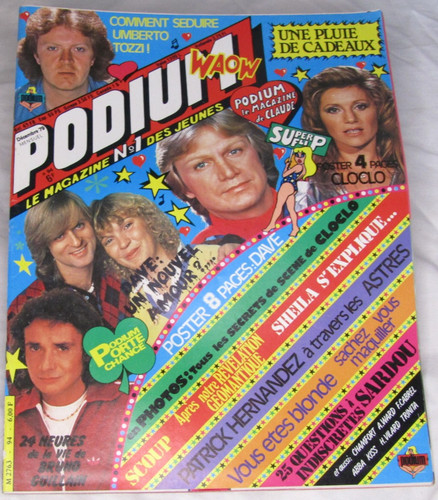 Magazine podium claude - magazine,