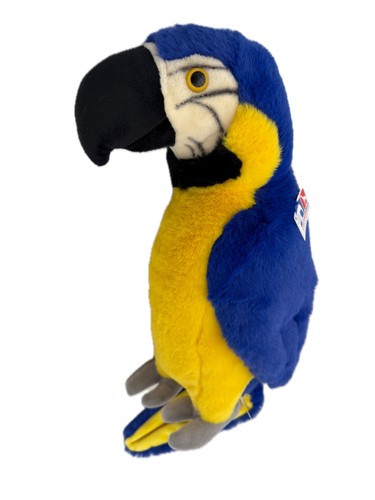 Peluche ara jaune - ararauna, 40