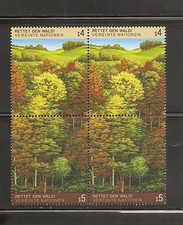 United Nations/Vienna SC # 80-81 Survival Of The Forrest . MNH