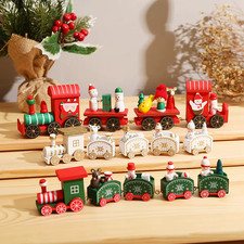 Décoration de Train en bois