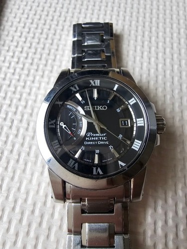 Montre seiko premier kinetic - premier,
