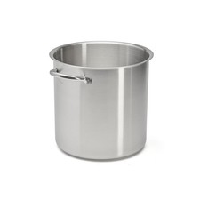 - PRIM'APPETY stainless steel pot without lid - 28 cm - without PFAS stainless steel 18/10 d...