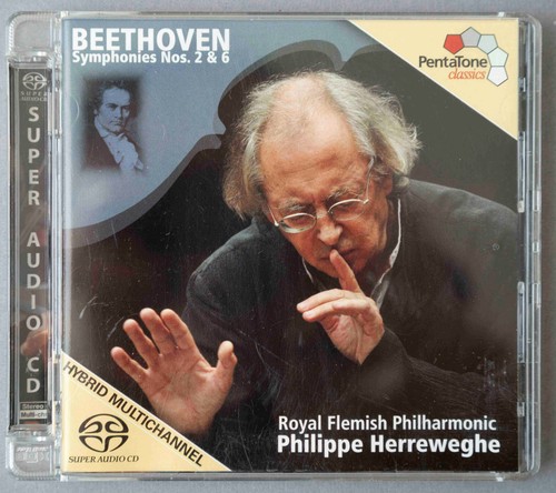 Sacd beethoven symphonies 2 - sacd, /