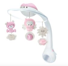 Projecteur Mobile Bébé INFANTINO Douce Nuit 3-en-1 ROSE Musical Veilleuse NEUF