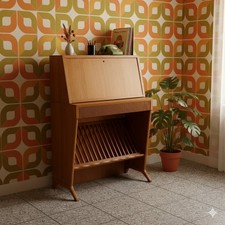 Meuble Vintage avec Bureau