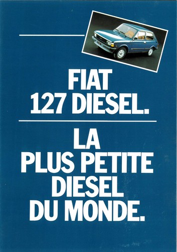 Catalogue brochure fiat 127 - 127, 3e