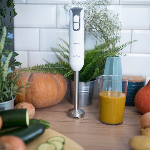Mixeur plongeant blanc 400w - blanc,