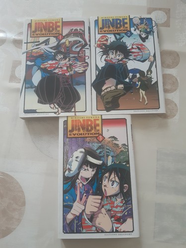 Lot mangas jinbe evolution - mangas,