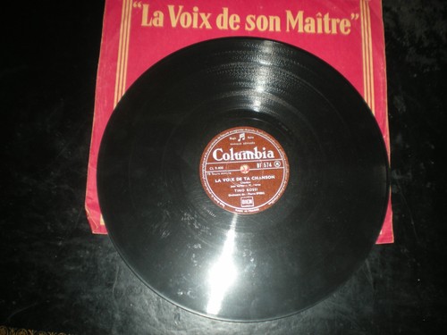 Vinyle tours 25cms - 78, tino