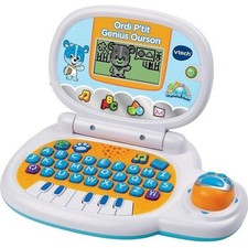 Ordinateur Éducatif Enfant VTECH P'tit Genius Ourson Bleu - Multicolore - Mix...