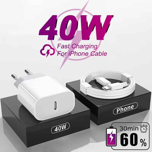 Chargeur rapide 40w - 40w, c
