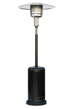 Poêle À Gaz LPG Champignon Termopatio BAR Restaurant Terrasse 13KW Noir Mat