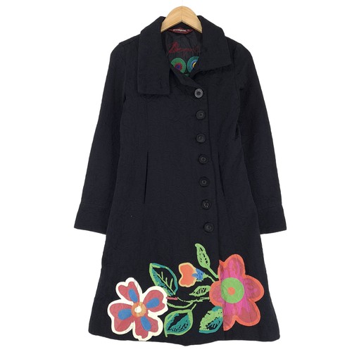 Desigual manteau vintage noir - manteau,