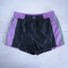 ADIDAS VENTEX VINTAGE SHORTS GLOSS SPRINTER NYLON SHINY PANTS RETRO SIZE 7