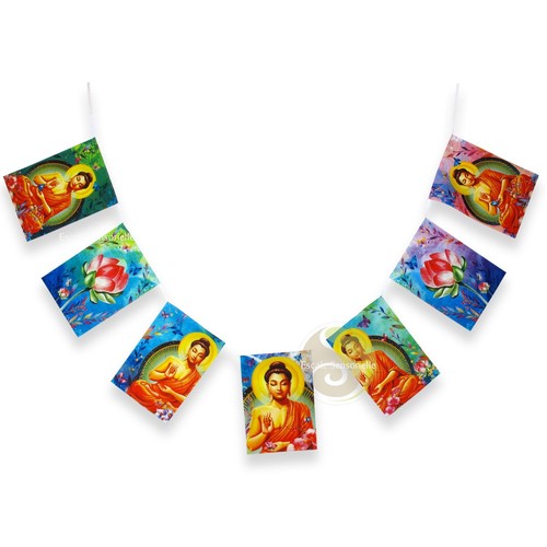 Drapeaux bouddha escale - drapeaux,
