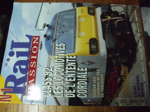 Revue rail passion - n°1, cf