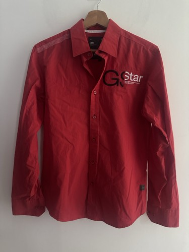 Chemise star raw rouge - star,