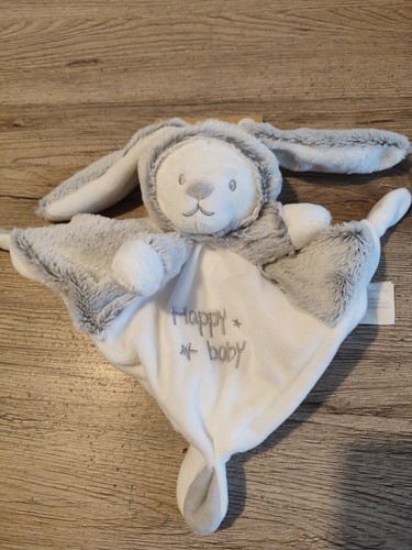 Doudou plat ours deguise lapin