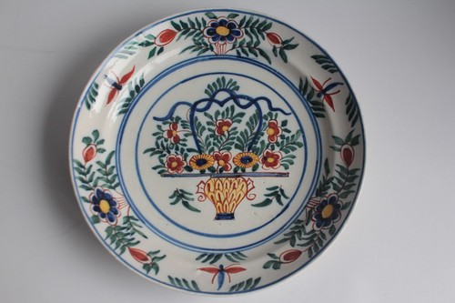 Assiette faïence delft xviiie - delft,