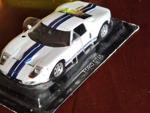 Ixo ford gt 40 blanche - ford,