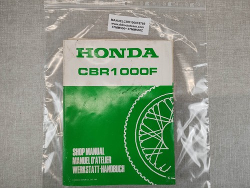 Manuel atelier origine honda - d'atelier,
