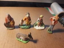 lot de 5 petits santons 5/6cm 