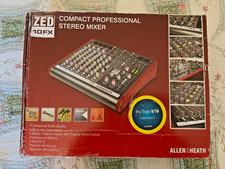 Allen & Heath ZED-10FX Mixer w/Effects and USB Interface Very Clean
