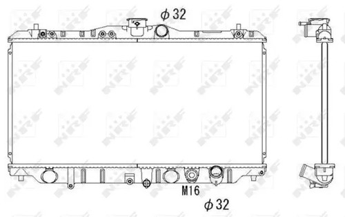 Radiateur eau grille de - d'eau,